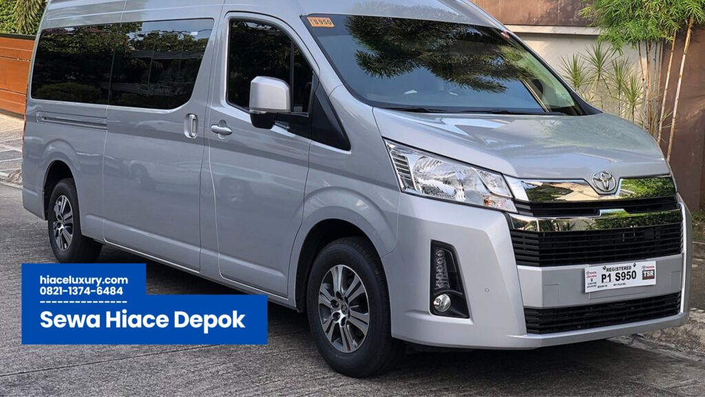 Sewa Hiace Depok, Hiace Luxury Jakarta, Sewa Mobil Depok, Transportasi Nyaman, Hiace Premium