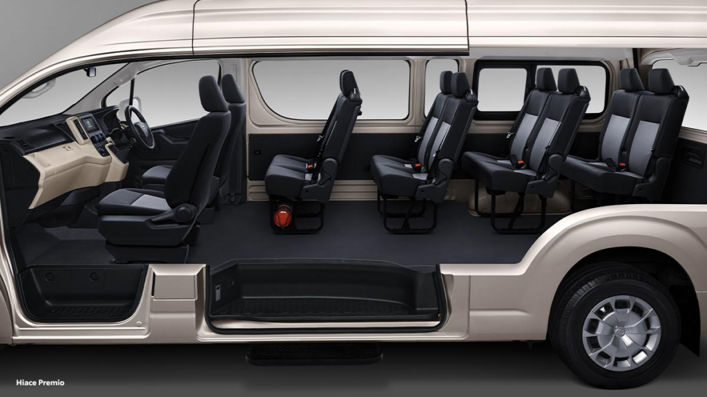 Bedanya Mobil Hiace, Hiace Commuter vs Premio vs Luxury, Perbedaan Toyota Hiace, Hiace untuk Travel, Hiace Terbaik, Spesifikasi Hiace, Hiace Luxury