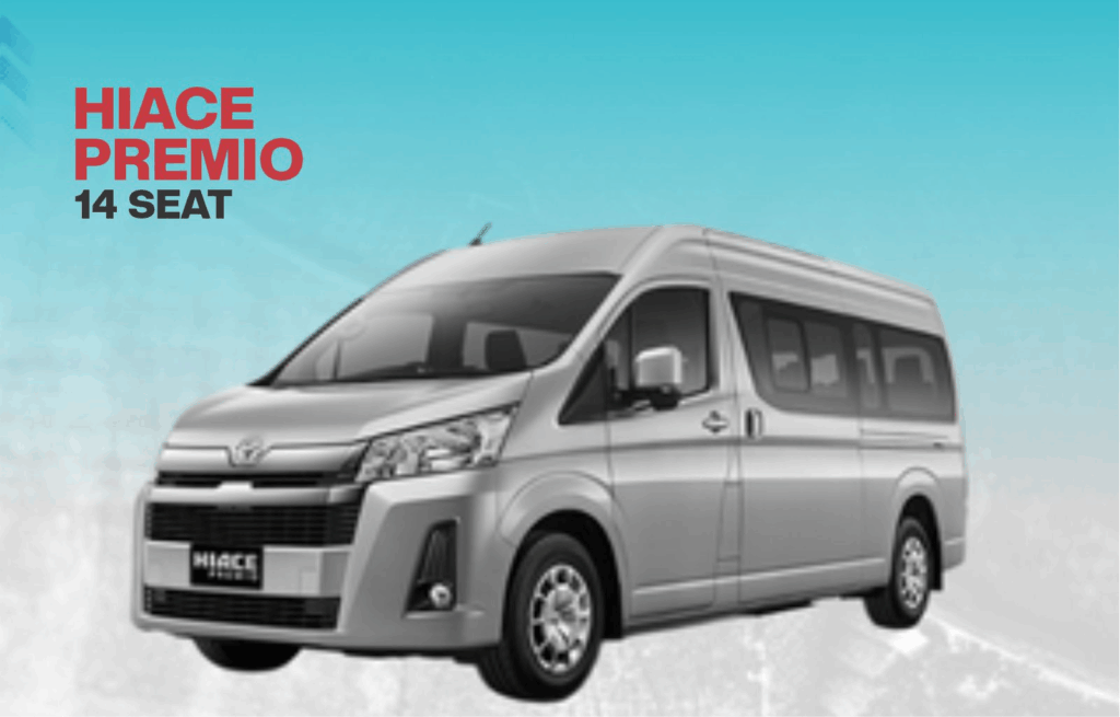 Denah Seat Hiace, Layout Kursi Hiace, Susunan Kursi Hiace, Kenyamanan Perjalanan Hiace, Travel Hiace Nyaman