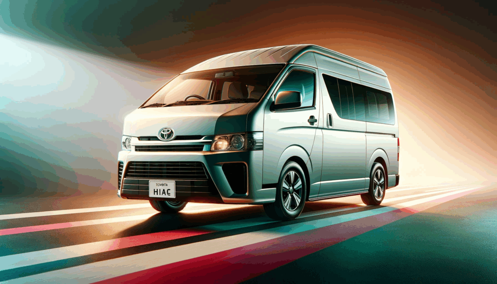 hiace 14 seater, sewa hiace 14 kursi, mobil travel hiace, hiace untuk pariwisata, hiace commuter indonesia
