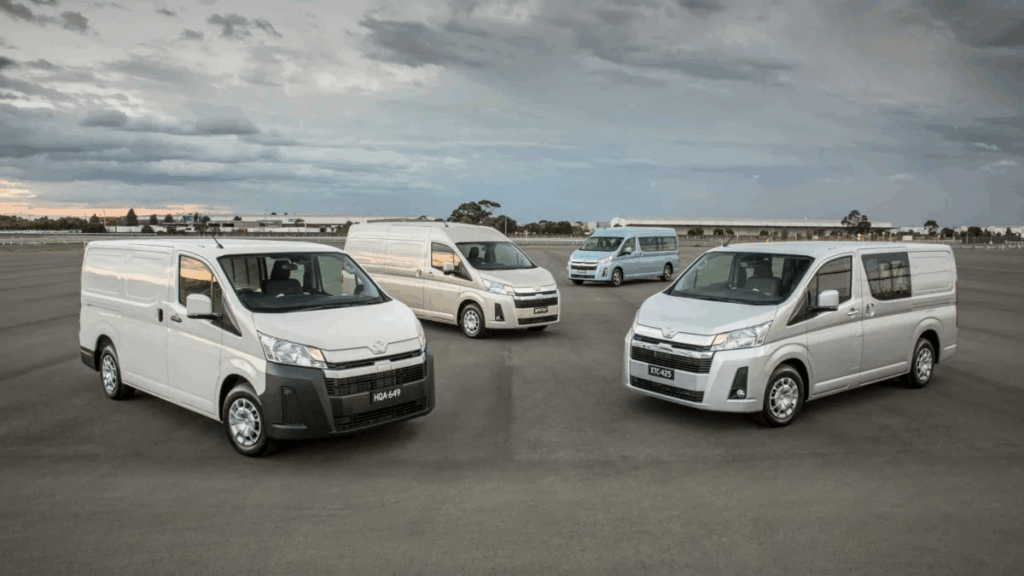 hiace 14 seater, sewa hiace 14 kursi, mobil travel hiace, hiace untuk pariwisata, hiace commuter indonesia