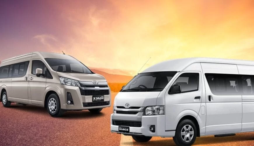 Kapasitas Hiace Commuter, Sewa Hiace Commuter, Hiace untuk Perjalanan Jauh, Mobil Travel Nyaman, Hiace Kapasitas 15 Penumpang